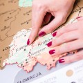 Mapka zdrapka Polska