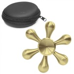 Fidget Hand Spinner Złoty sześcioramienny
