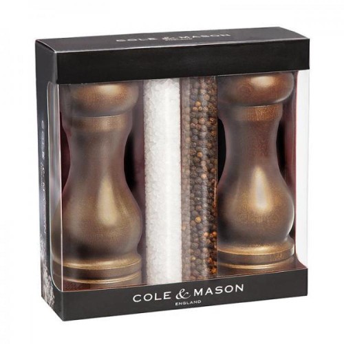 Cole&Mason Zestaw Młynków do soli i pieprzu Forest