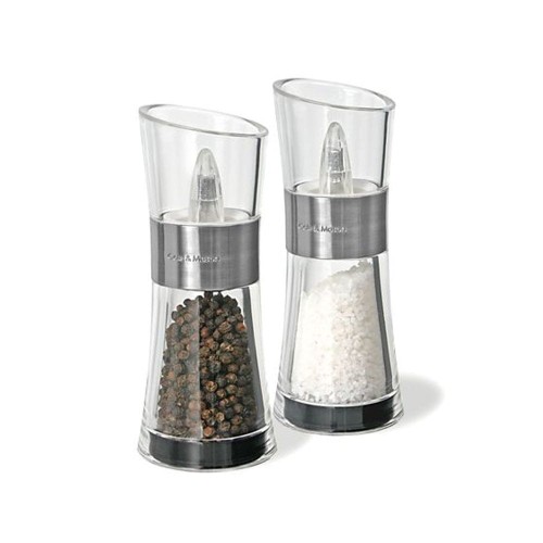 Zestaw młynków Flip S/P chrom