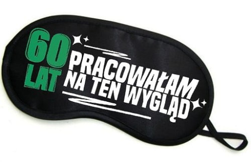 Opaska na oczy - 60 lat