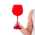 Zakochany kieliszek do wina