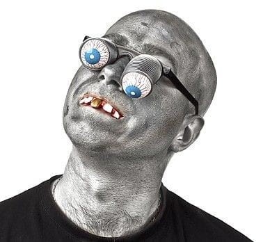 Okulary wychodzące gały