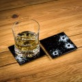 Gitarowy Zestaw do Whisky - Who Cares - szklanki, piersiówka i chłodzące naboje