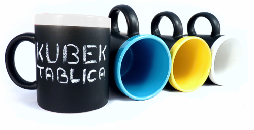 Kubek Tablica - biały
