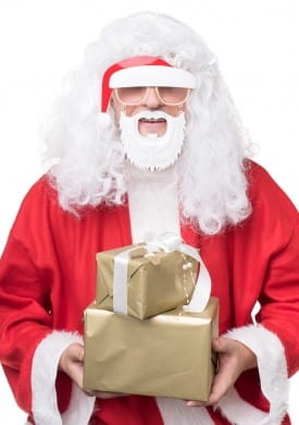 Okulary Mikołaj z brodą 