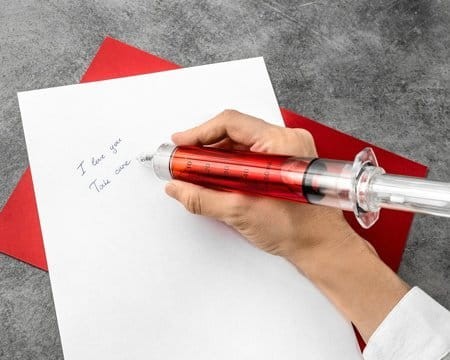 Długopis strzykawka XXL