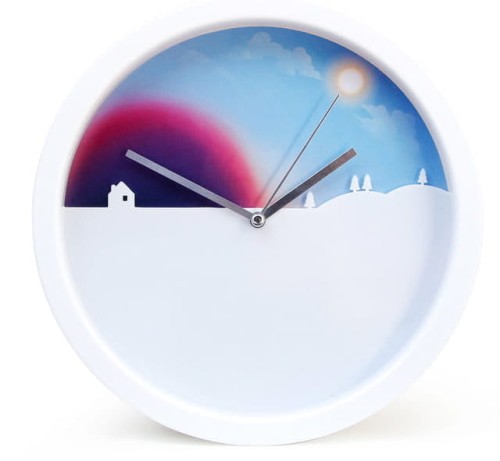 Zegar ścienny - Dzień i Noc