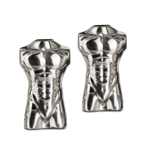 Metalowe Kostki do Drinków - Mężczyzna