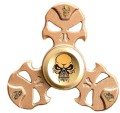 Fidget Hand Spinner Czaszki - miedziane
