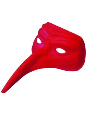 Maska wenecka z dziobem