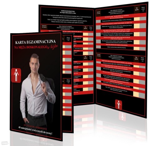 Karta egzaminacyjna na męża doskonałego w łóżku