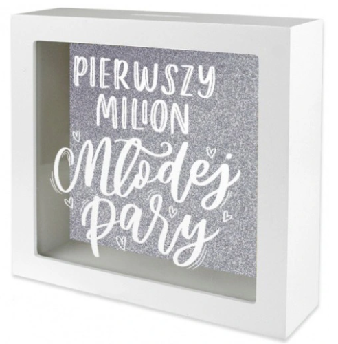 Skarbonka Pierwszy Milion Pary Młodej