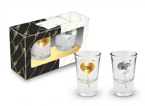 Zestaw Kieliszków Weselnych - Mąż i Zona