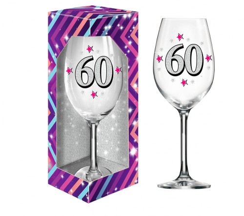 Gigantyczny kieliszek - 60 urodziny