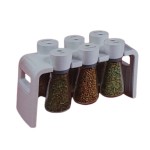 Zestaw 6 przyprawników Shaw biały