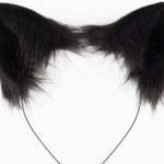 Opaska futrzana - kotek