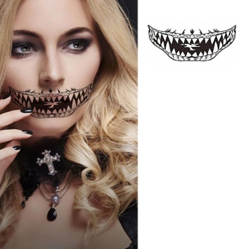 Halloweenowy tatuaż