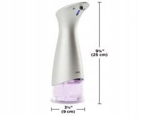 Automatyczny dozownik mydła Otto nikiel do piany