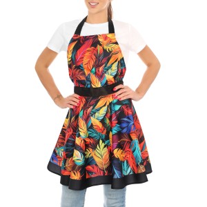 Nitly Tropical Sunset - Fartuszek Sukienka - POLSKA produkcja - prezent