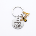 brelok breloczek bee happy na szczescie