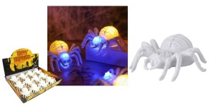 Pająk LED - dekoracja Halloween