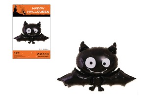 Halloween - Balon Foliowy - Nietoperz 80cm 