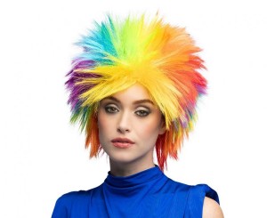 Peruka Tęczowa - Rainbow Punky