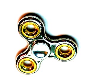 Fidget Hand Spinner - metaliczny