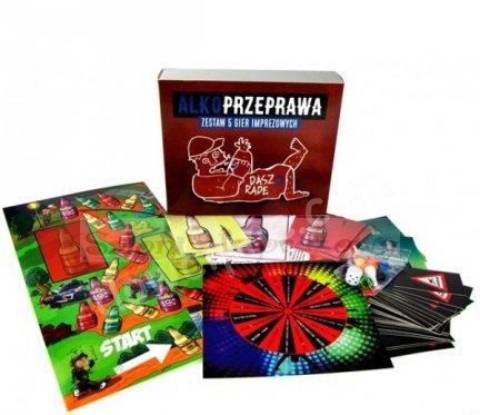 Zestaw 5 alkogier - Alkoprzeprawa