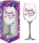 Gigantyczny kieliszek Przyszła Panna Młoda