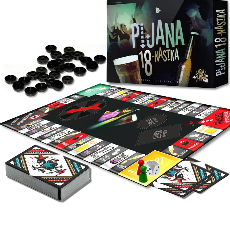 Gra alkoholowa pijana 18-tka