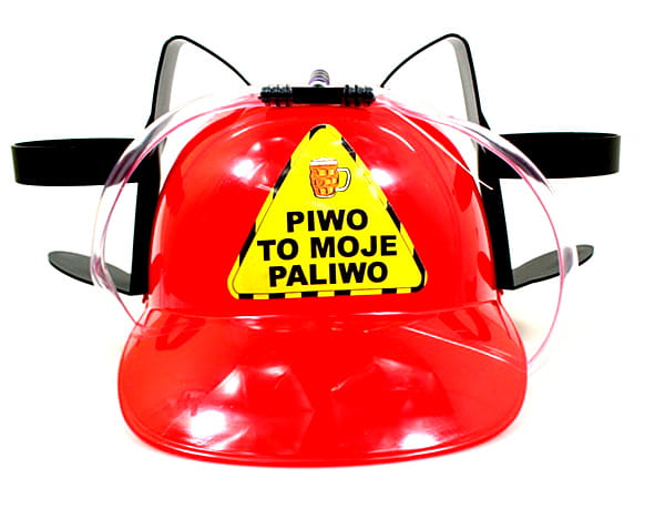 Imprezowy kask dla piwosza
