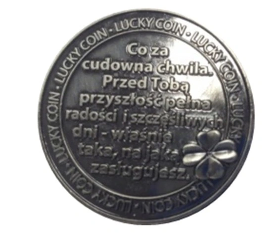 szczęśliwa moneta na osiemnastkę