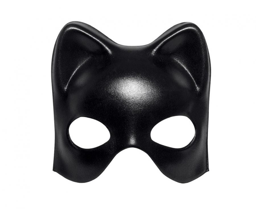 maska kobieca wenecka czarny kot