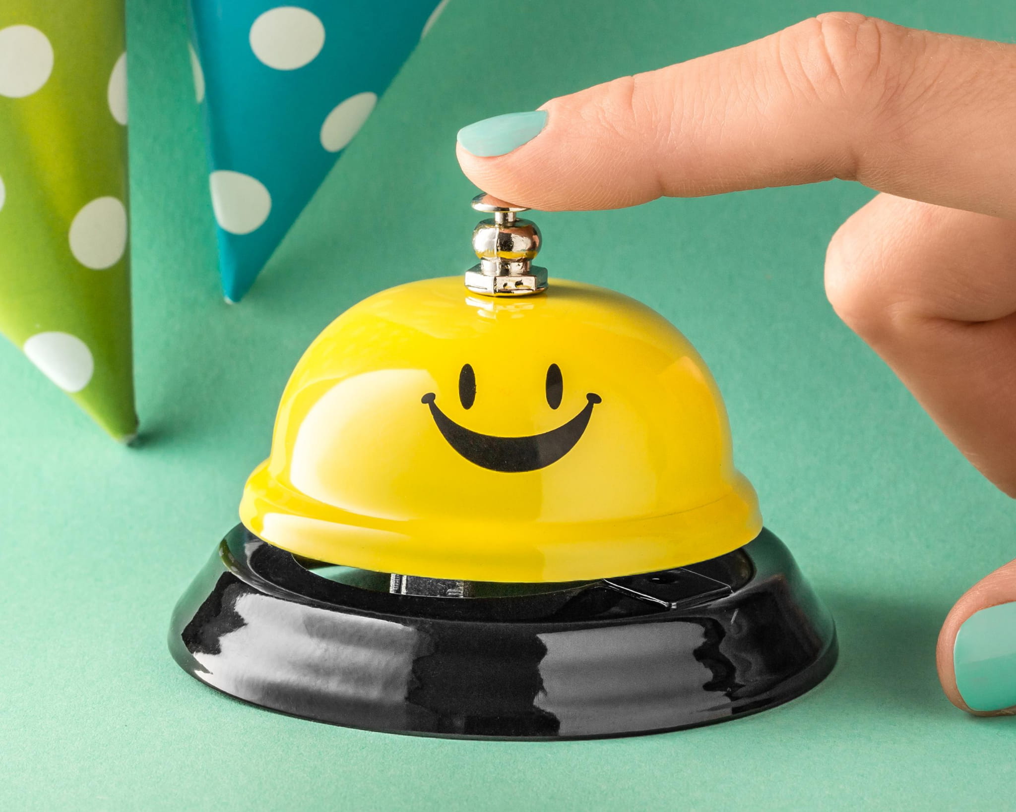 Dzwonek biurkowy fck off 