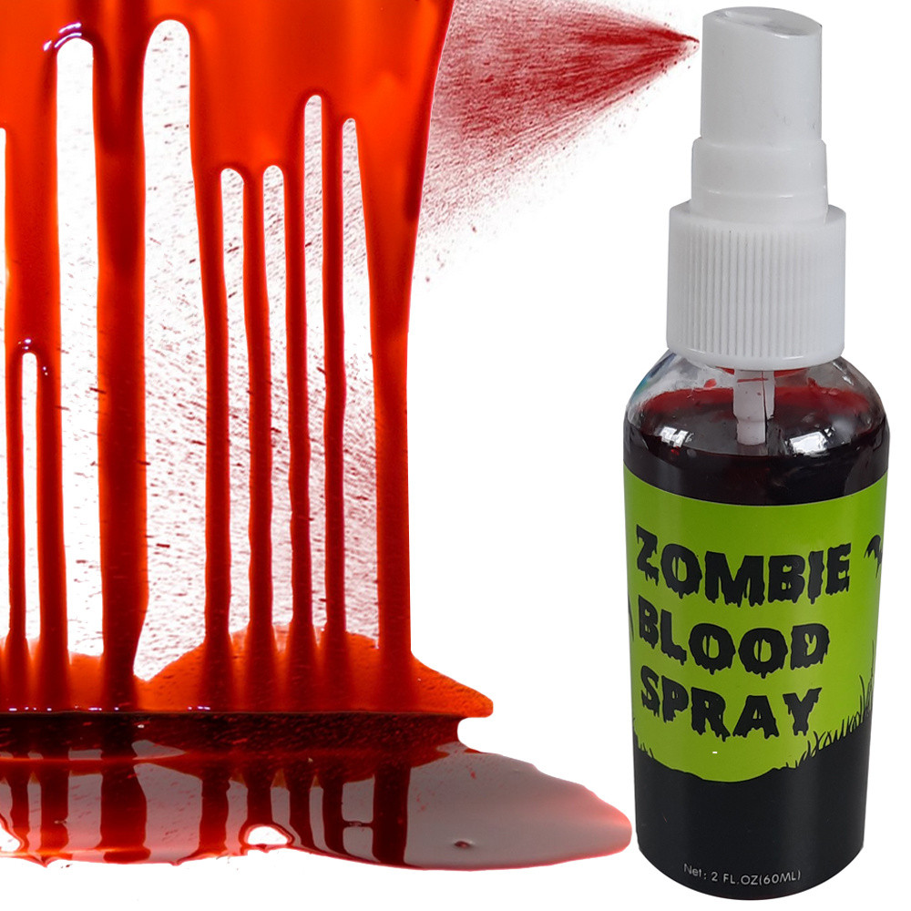 Krew w butelce w sprayu na przebranie halloween
