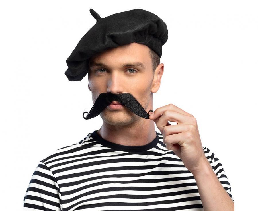 sztuczny wąs francuza
